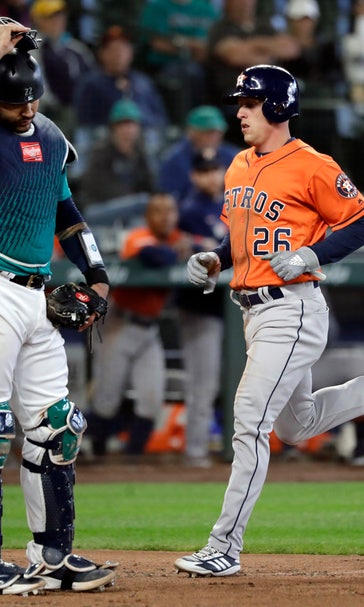 Straw's 3B in 14th lifts Astros over pesky Mariners 8-7